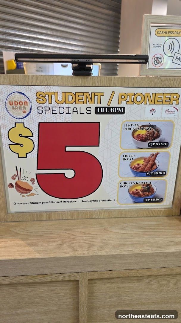 Student/Pioneer Specials