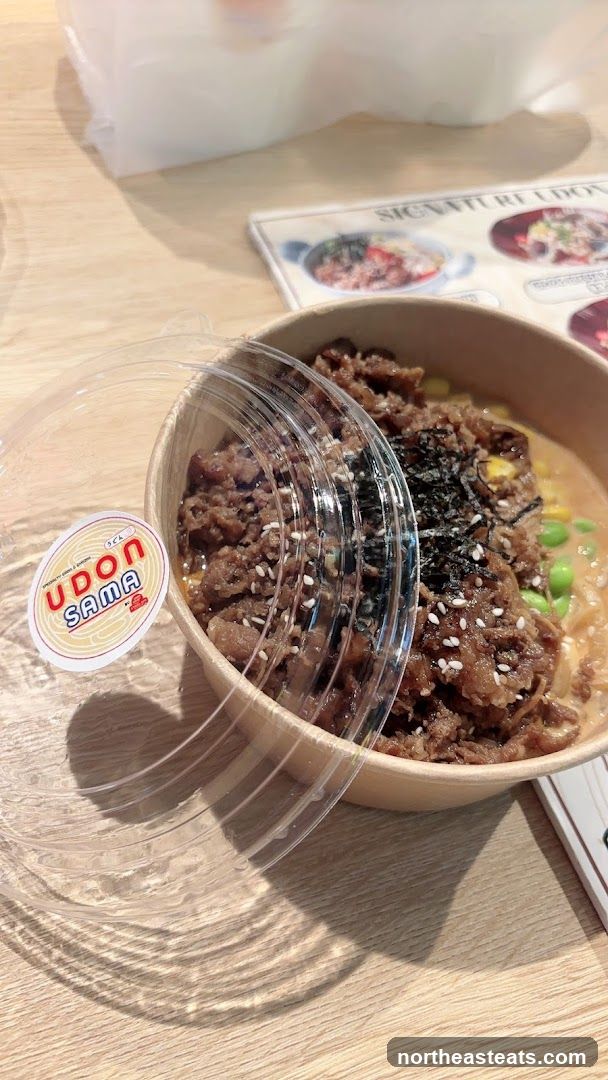 Udon Bowl with Beef