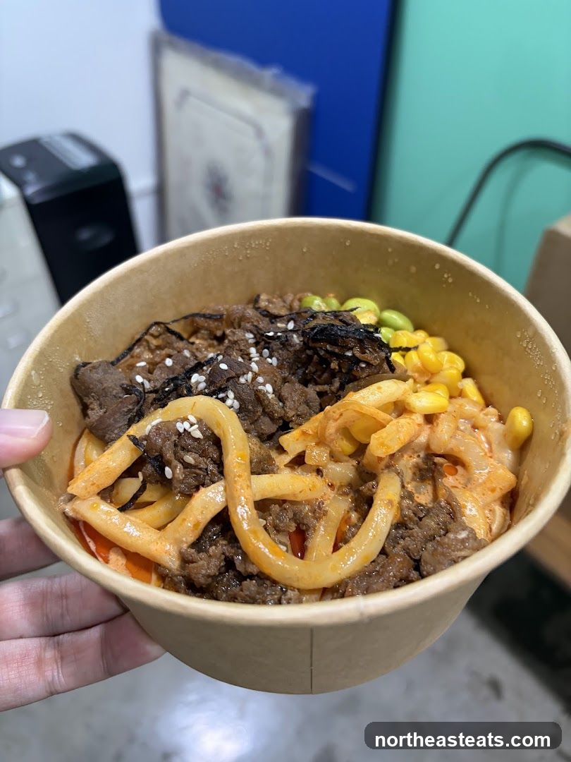Beef and Noodle Bowl