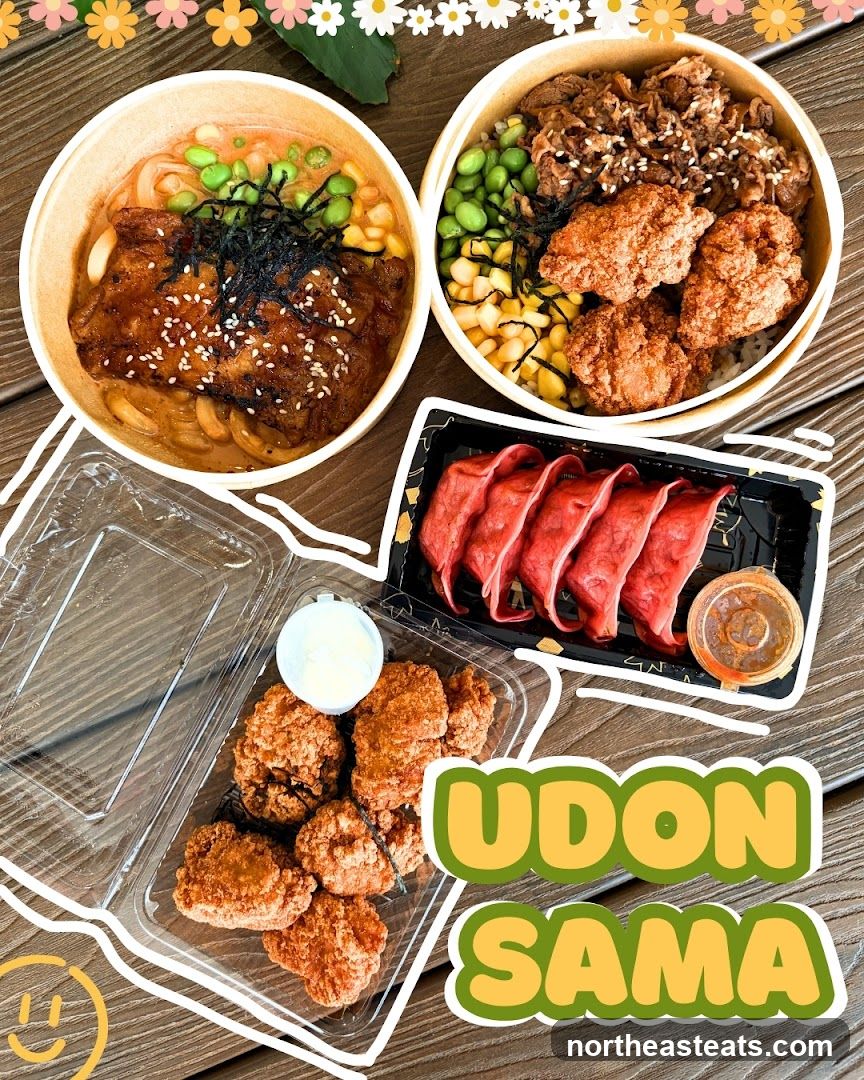 Udon Sama Food Spread