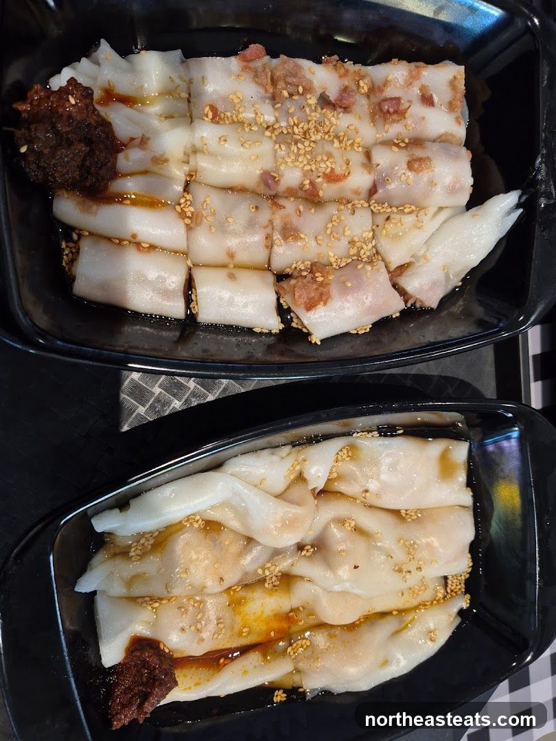 Steamed Rice Rolls