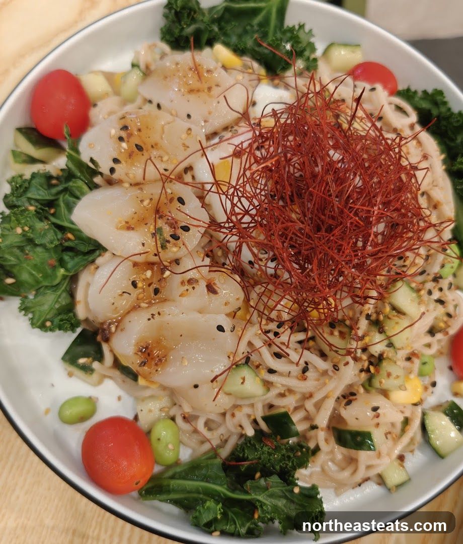 Scallop Noodle Bowl