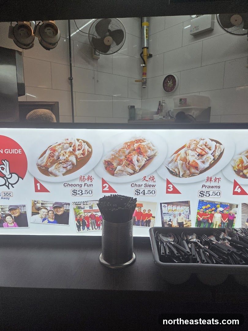 Food Stall Menu