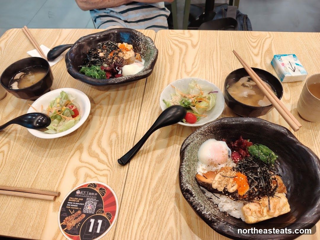Japanese Food on Table