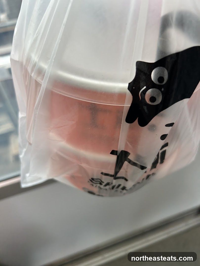 Takeout Bag with Food Containers