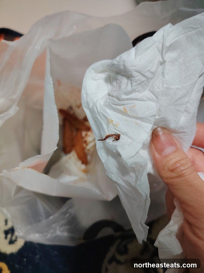 Insect in food