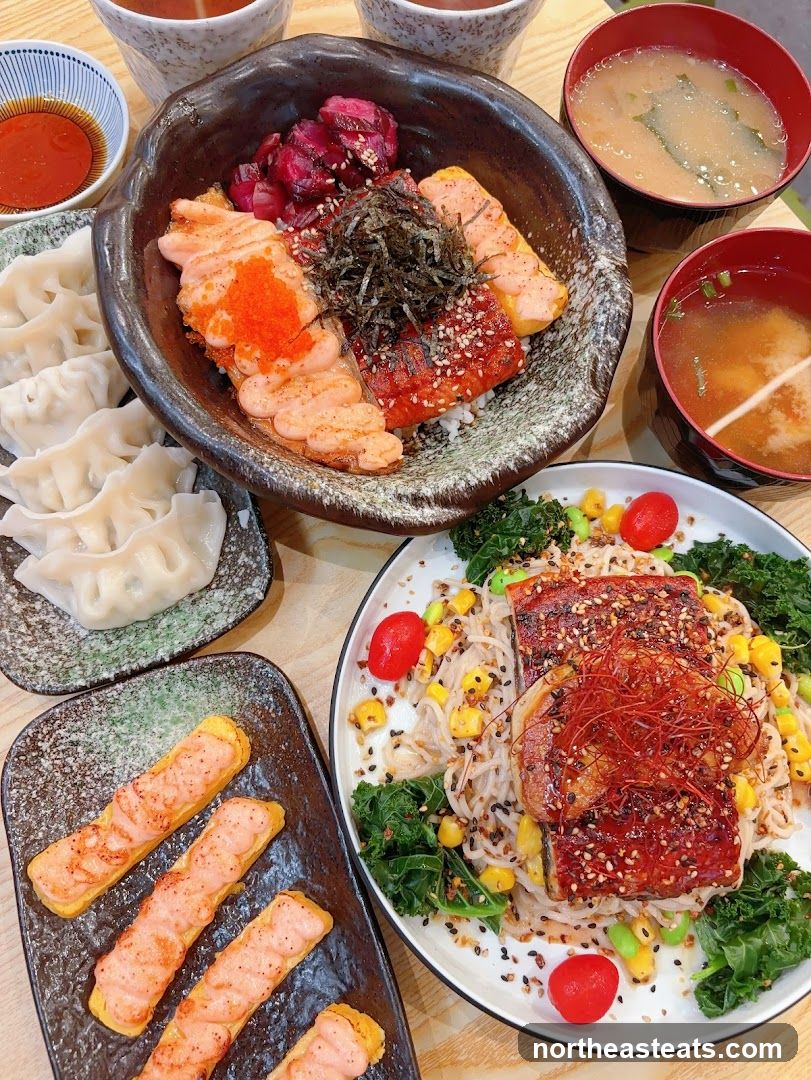 Japanese Food Spread