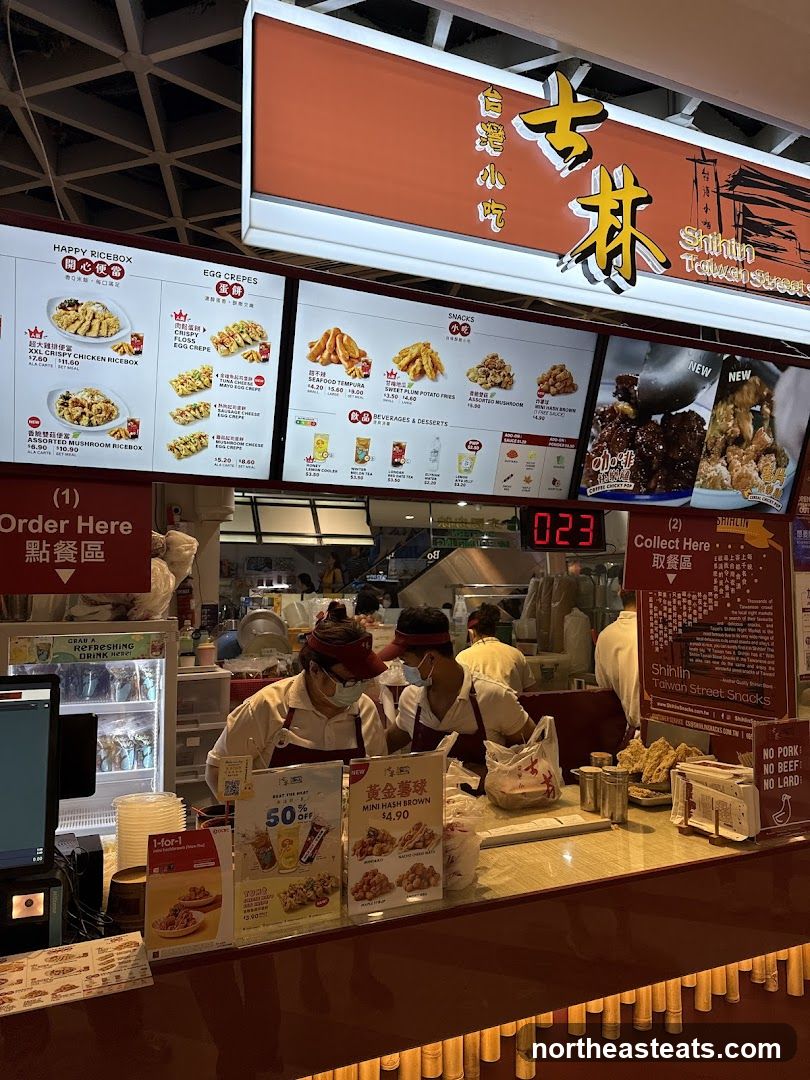 Shihlin Taiwan Street Snacks Counter