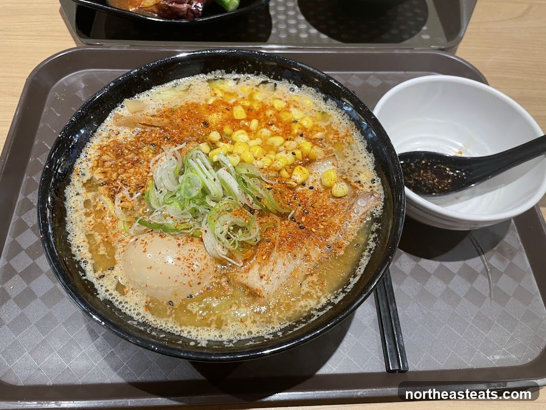 Ramen with Corn and Egg