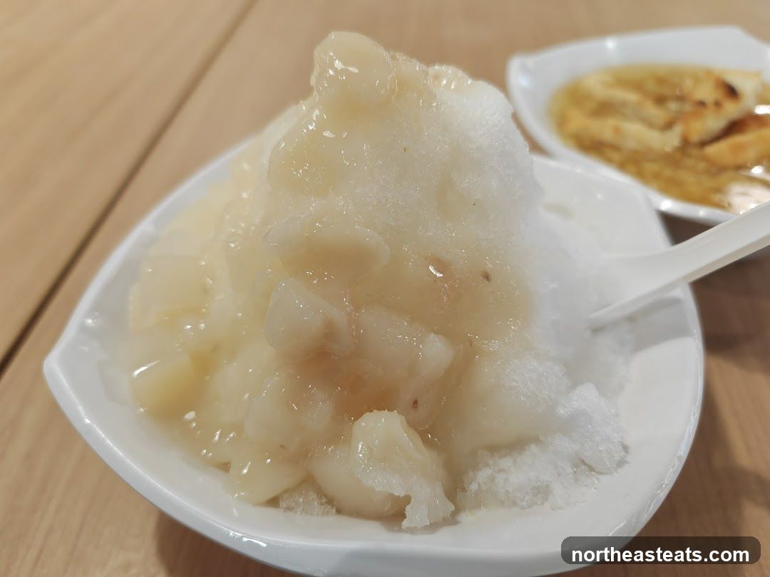 Shaved Ice Dessert