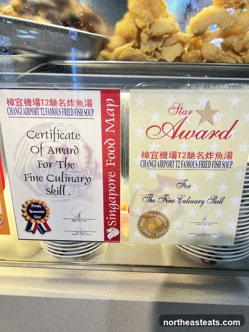 Awards for Fried Fish Soup
