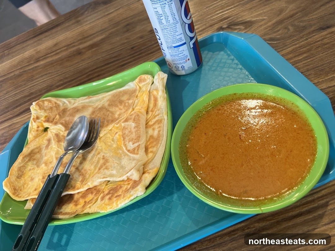 Roti Canai with Curry