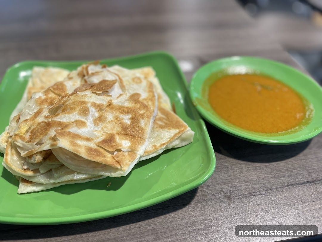 Roti Canai with Curry