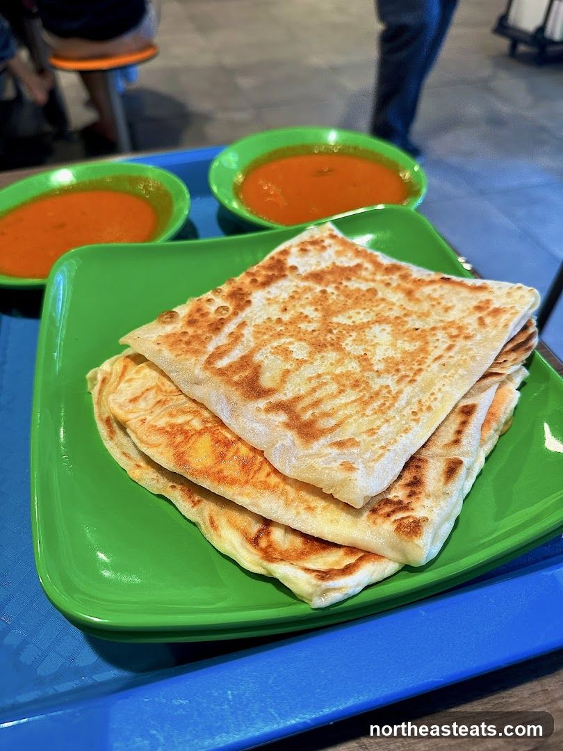 Roti Prata with Curry