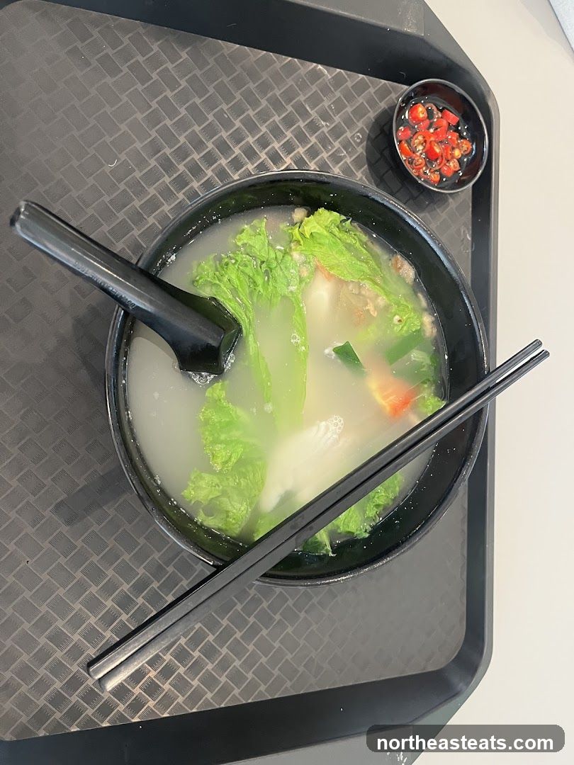 Noodle Soup with Chili