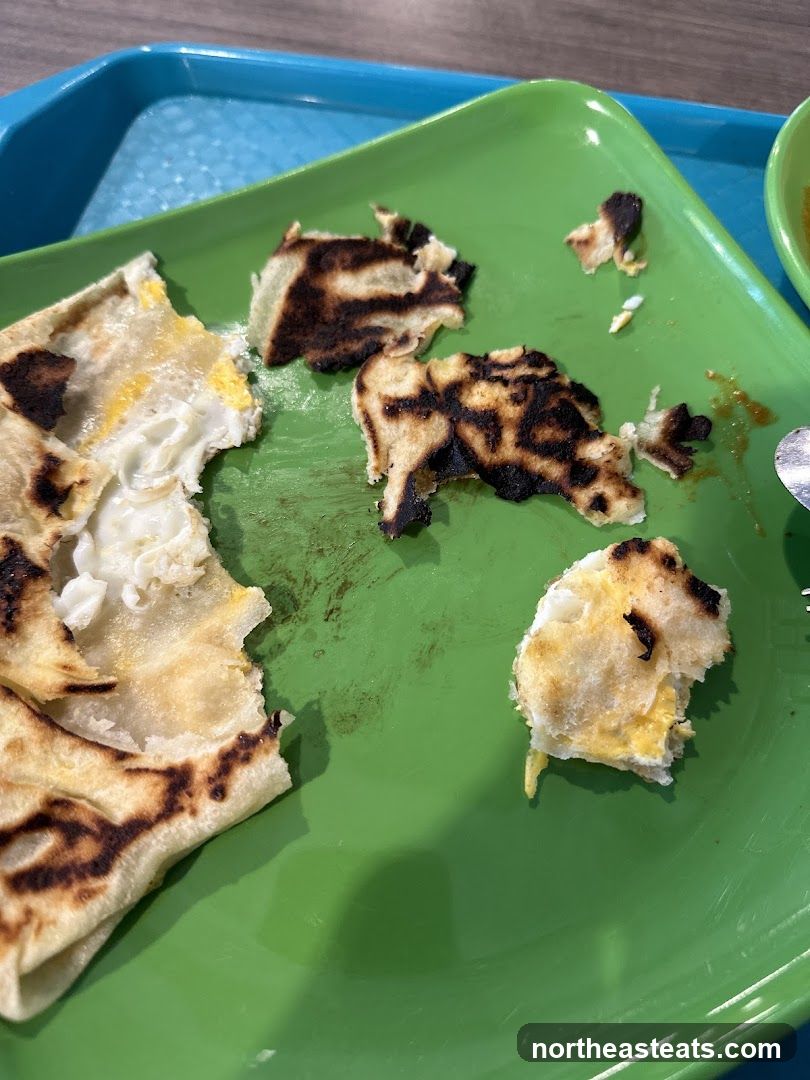 Roti Canai with Egg