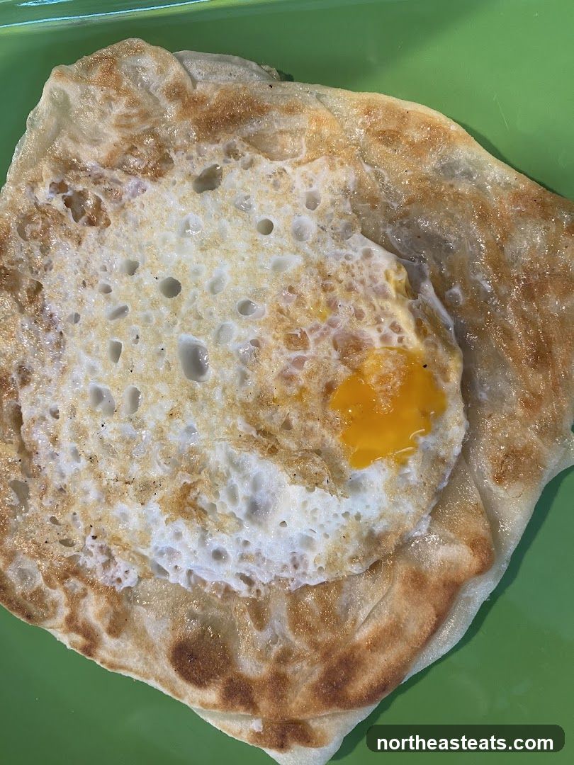 Roti Prata with Egg