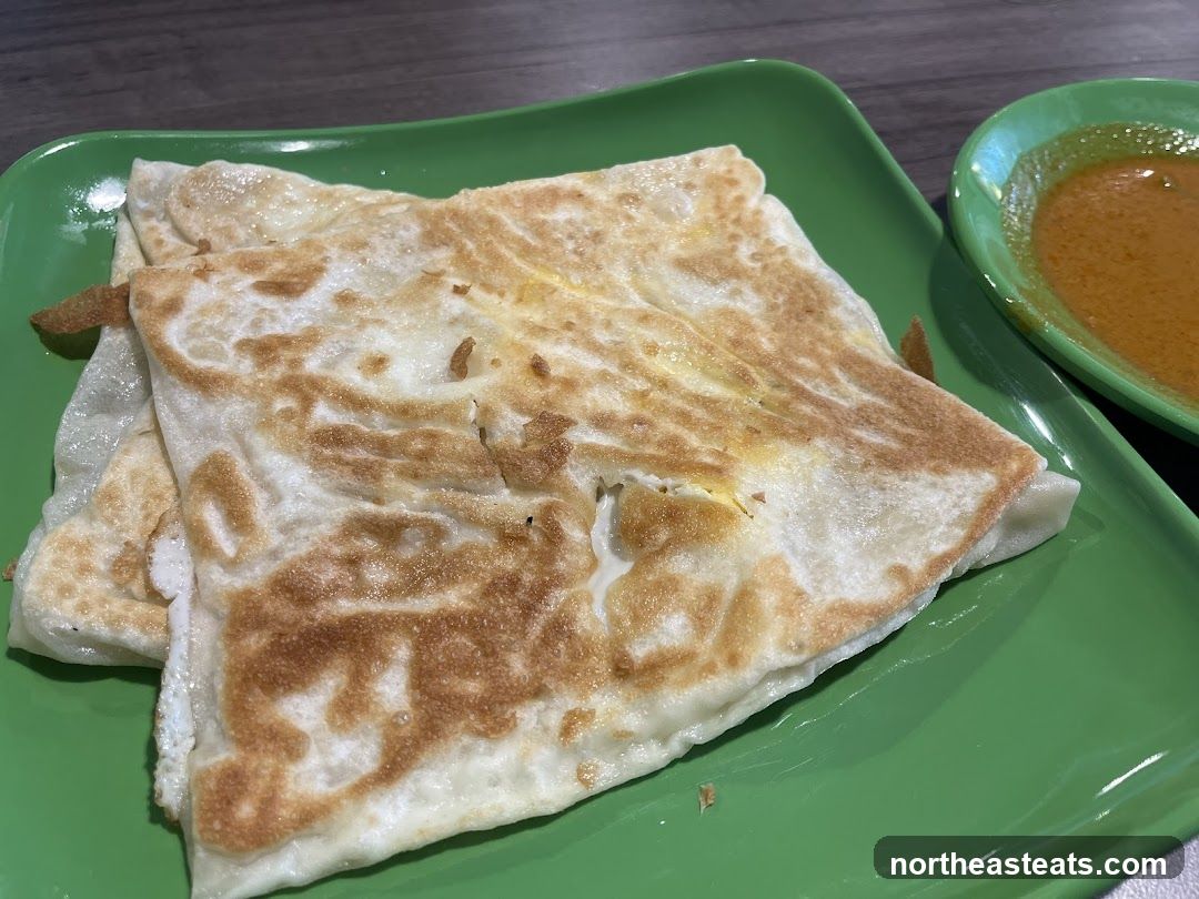 Roti Canai with Curry