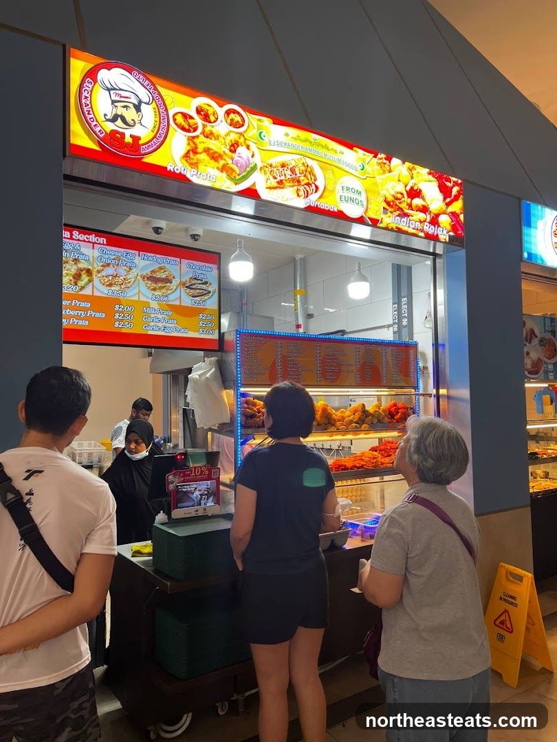 Food Stall Display