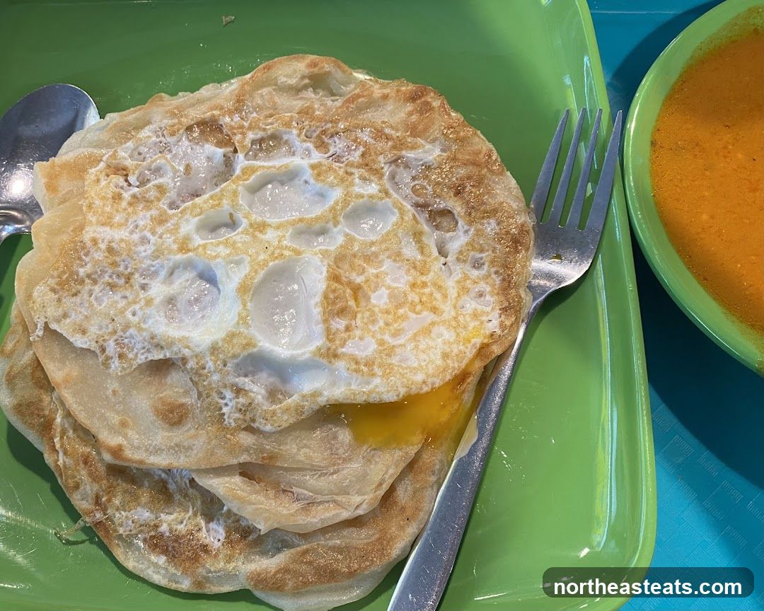 Roti Prata with Egg
