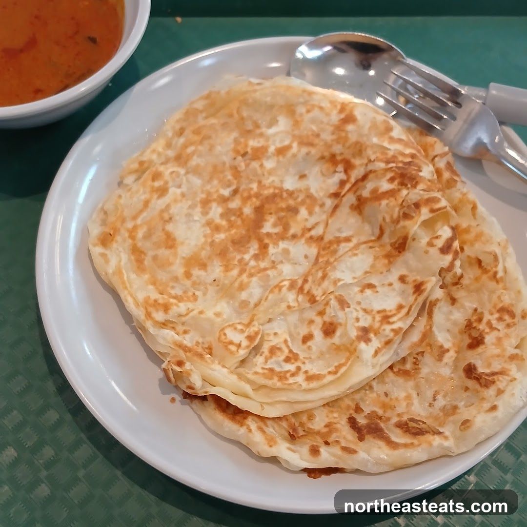 Roti Canai with Curry
