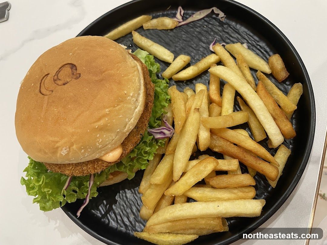 Burger and Fries