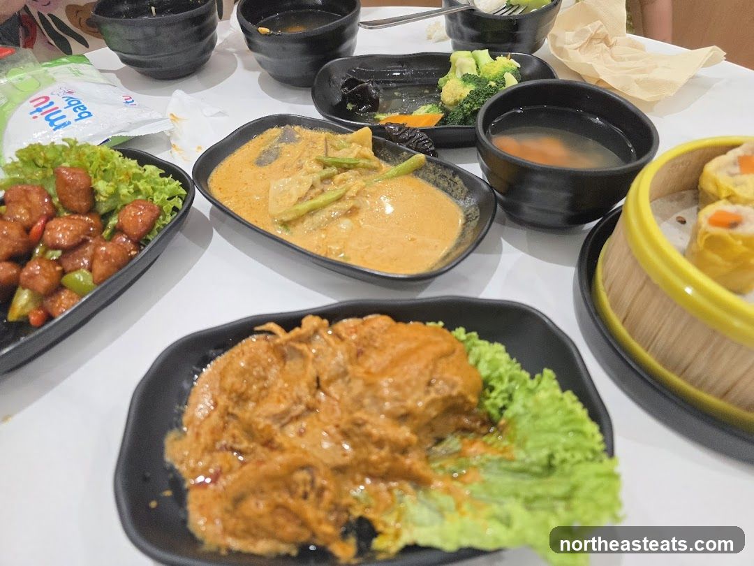 Assortment of Asian Dishes