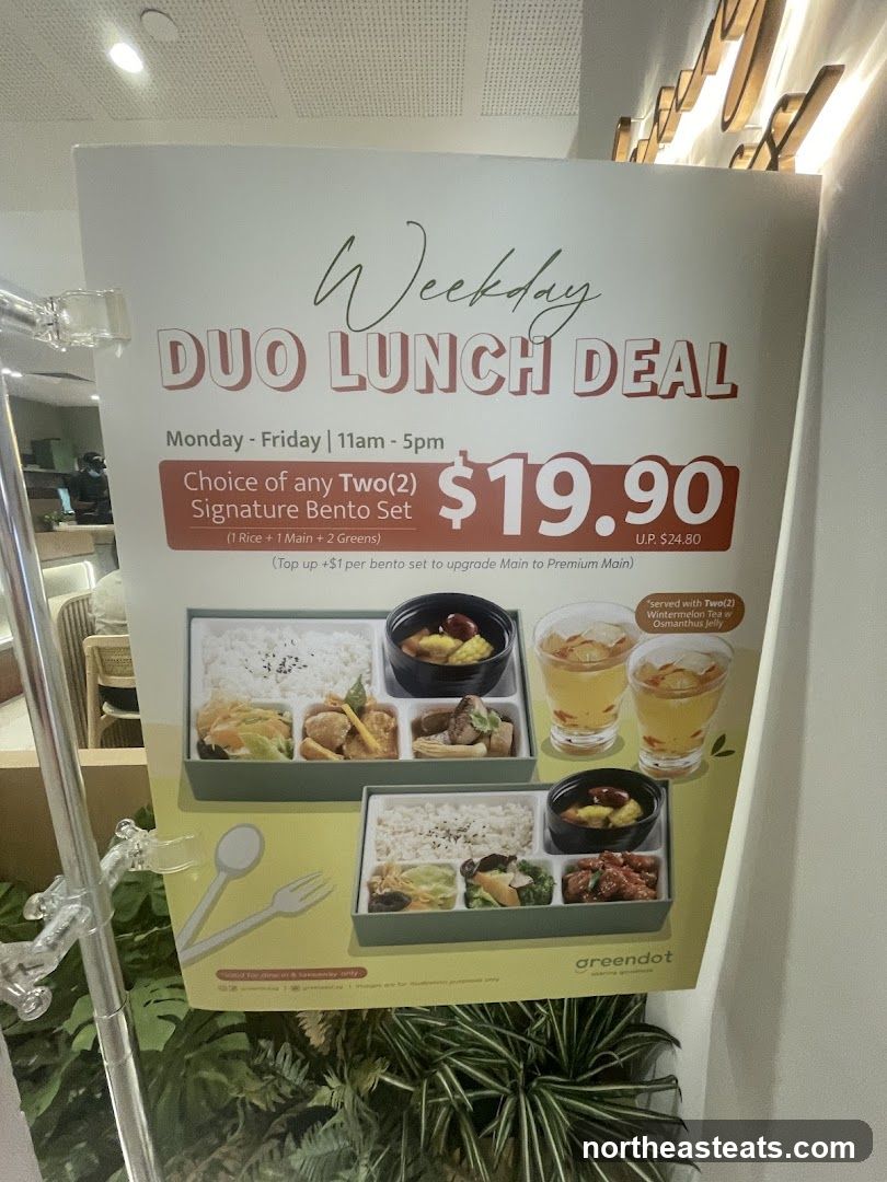Weekday Duo Lunch Deal