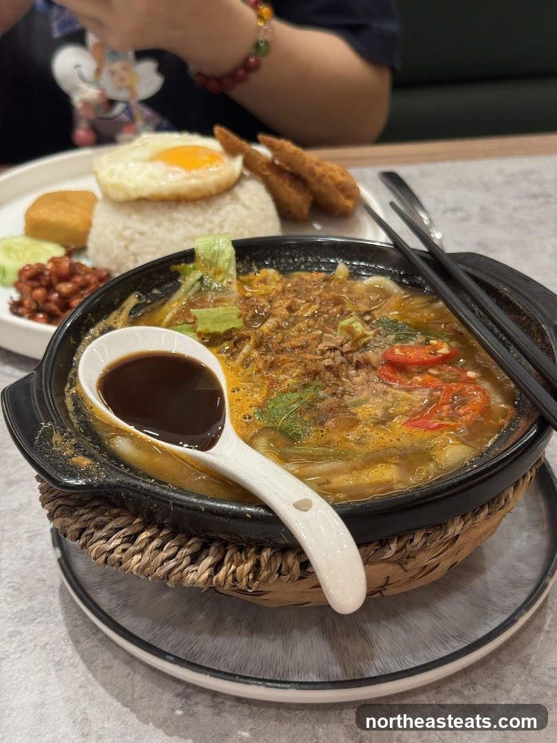 Nasi Lemak and Laksa