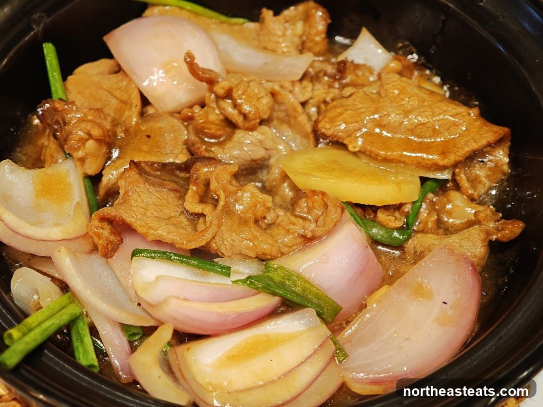 Beef and Onion Stir-fry
