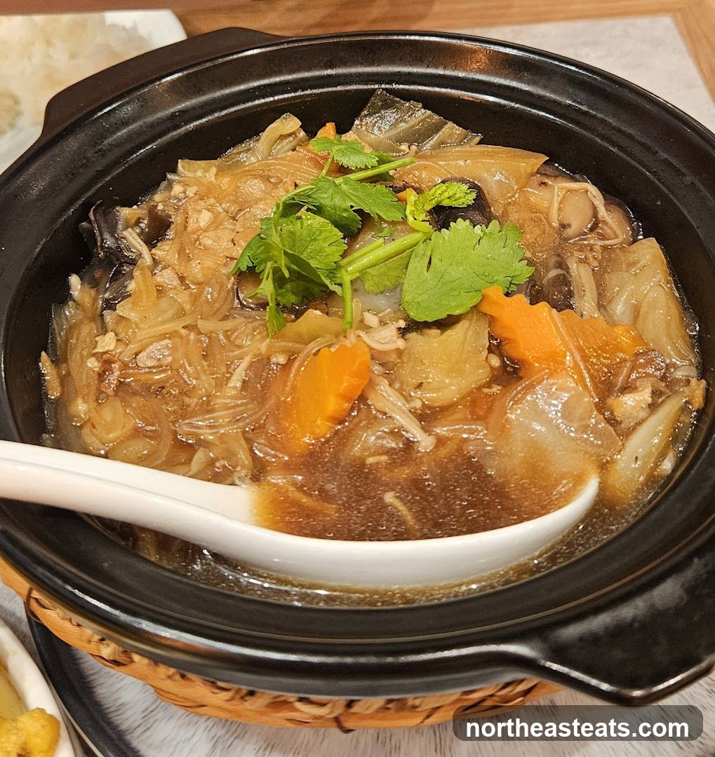 Braised Dish with Vegetables and Meat
