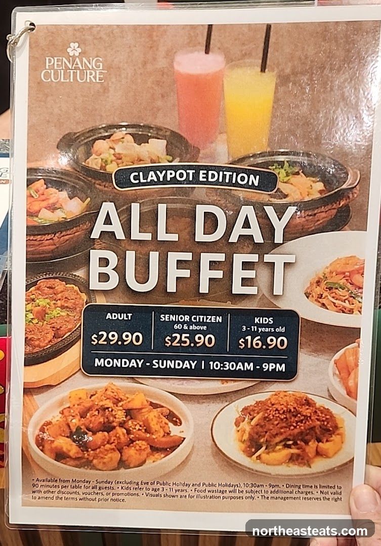 Penang Culture All Day Buffet