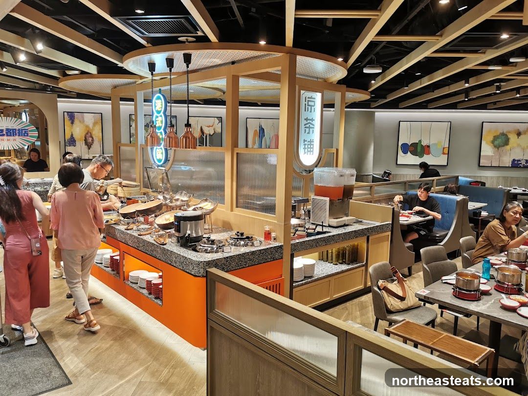Buffet Restaurant Interior