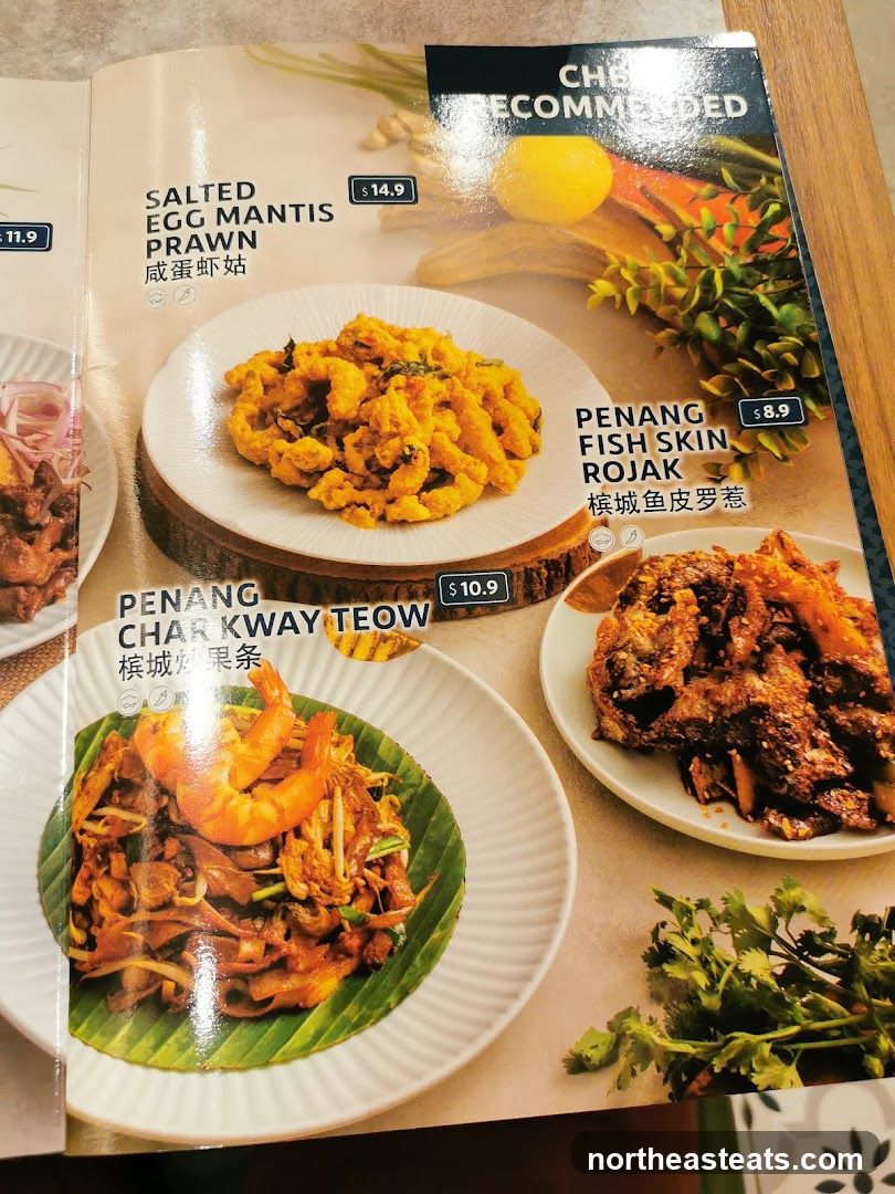 Chef Recommended Dishes