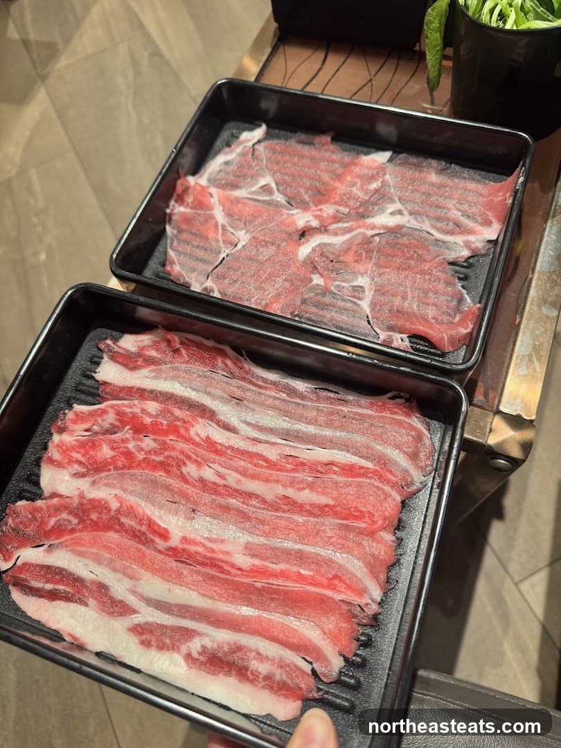 Thinly Sliced Raw Meat