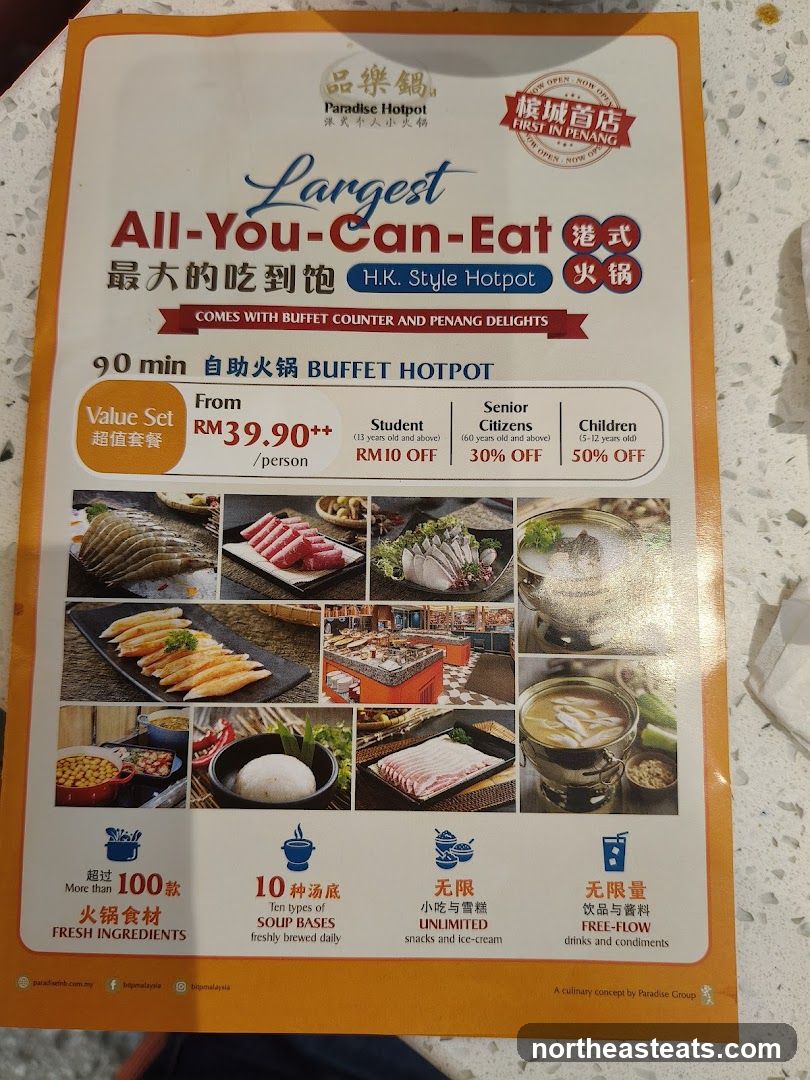 Paradise Hotpot Buffet Hotpot