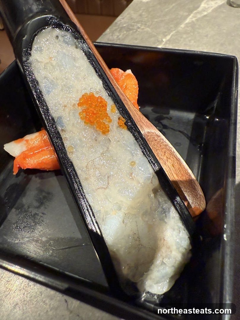 Shrimp Paste with Roe and Crab Stick