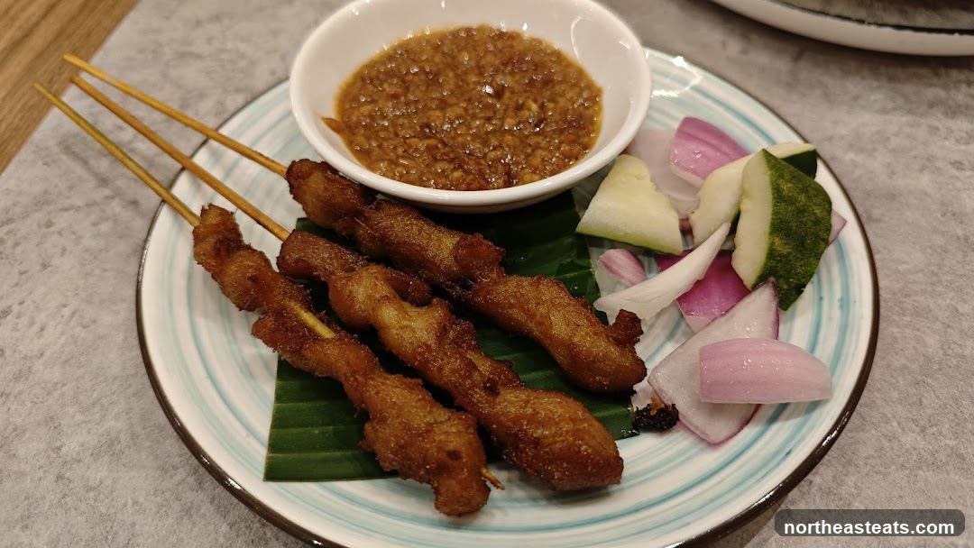 Chicken Satay with Peanut Sauce