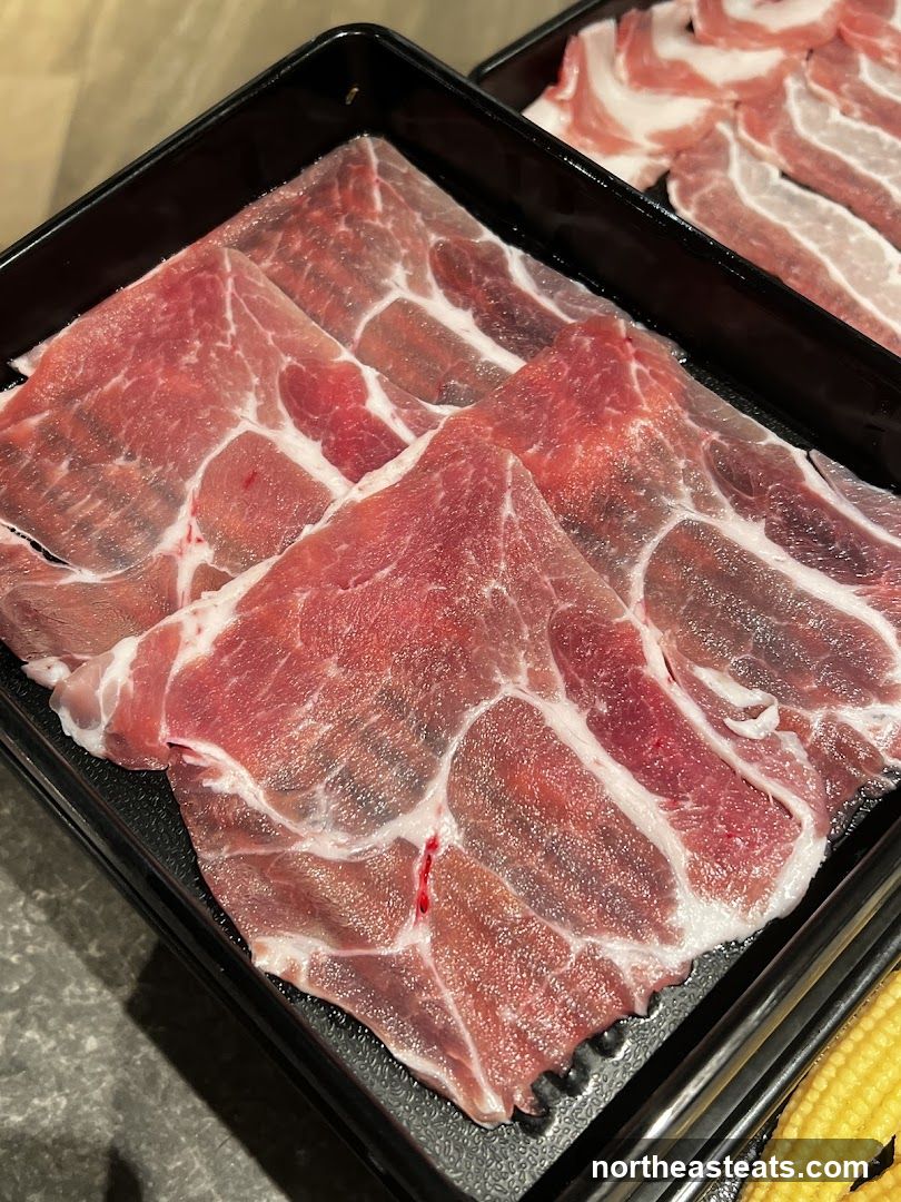 Thinly Sliced Raw Meat
