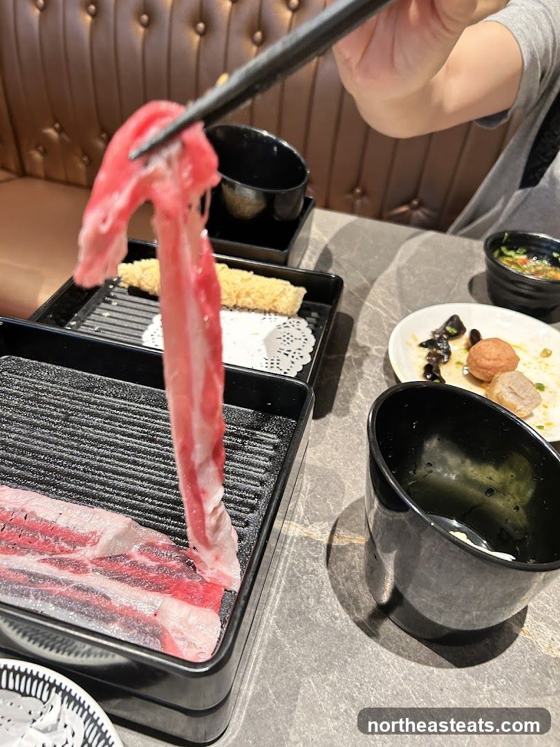 Diners Enjoying Hot Pot