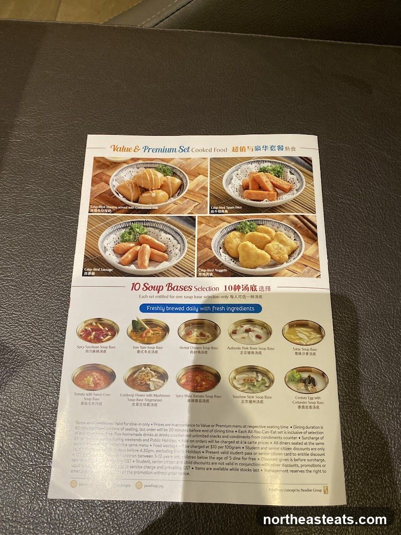 Value & Premium Set Cooked Food