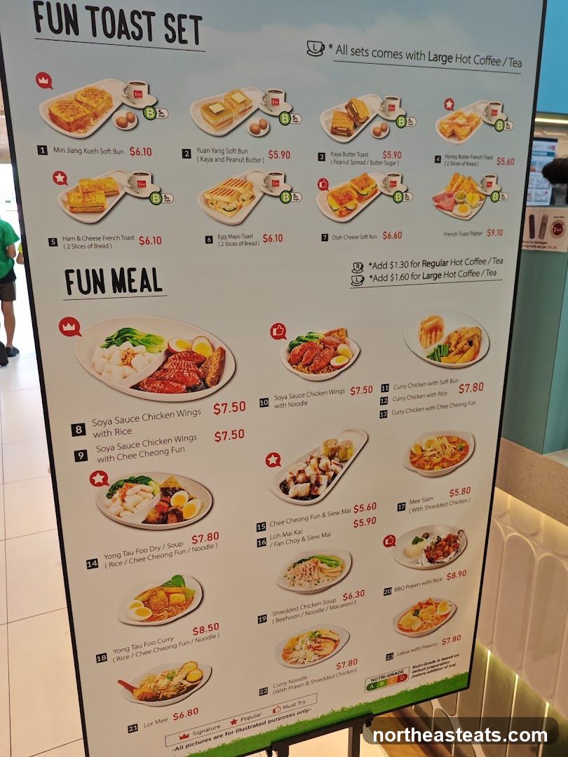 FUN TOAST SET & FUN MEAL