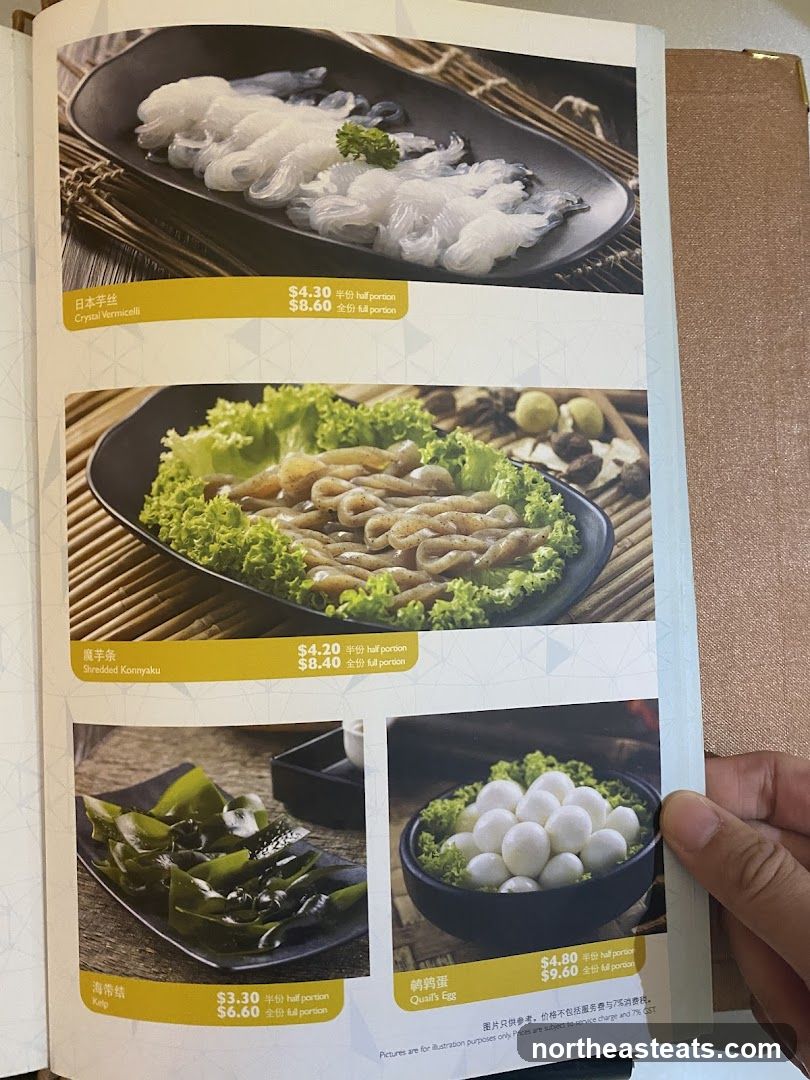 Menu Items
