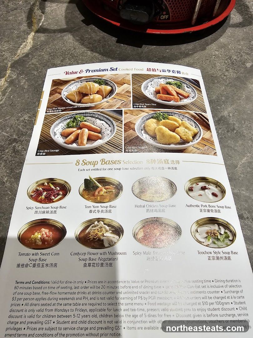 Value & Premium Set Cooked Food