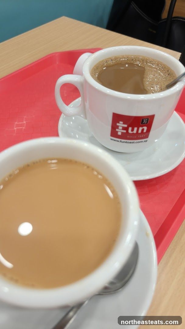 Two Cups of Coffee on a Tray