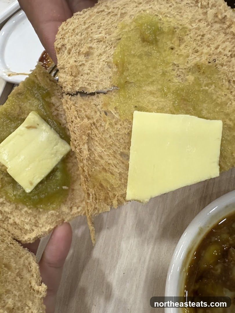 Toast with Butter and Jam