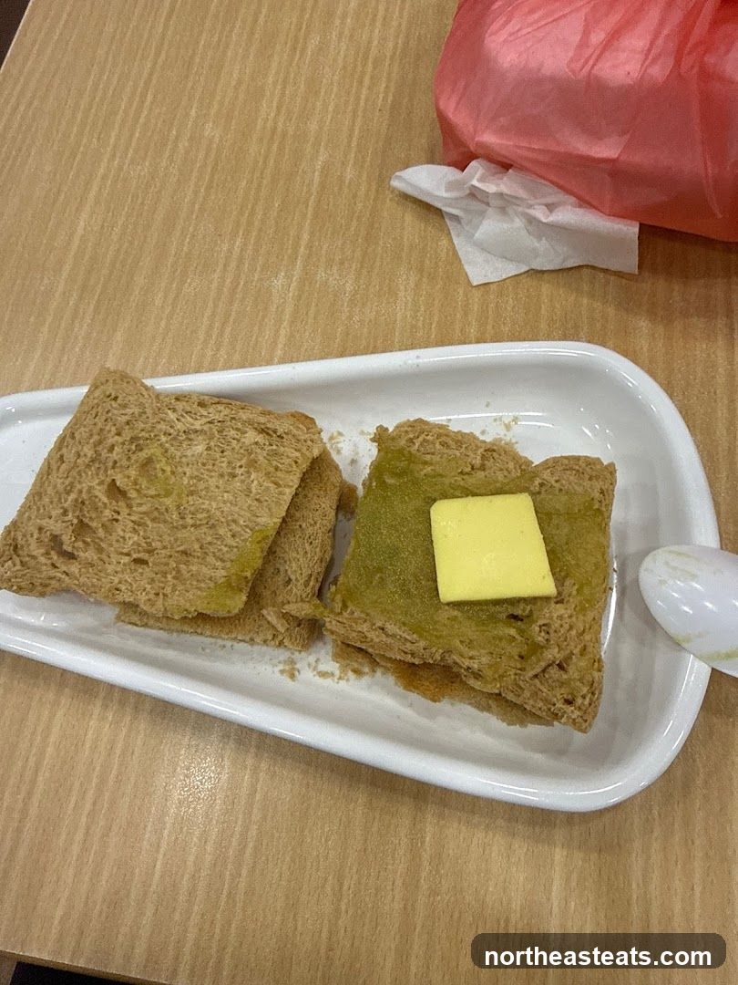 Toast with Butter and Kaya