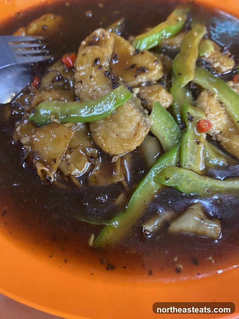 Stir-fried dish with sauce