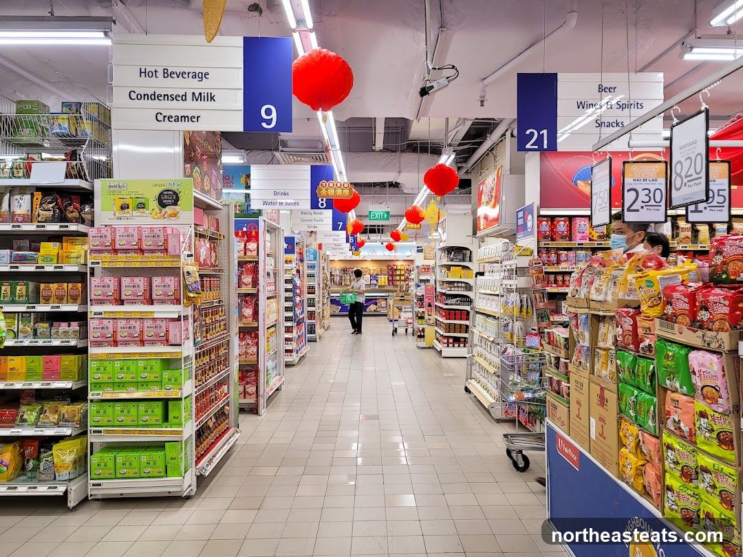Supermarket Aisle