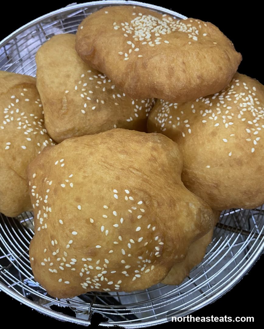 Fried Dough with Sesame Seeds